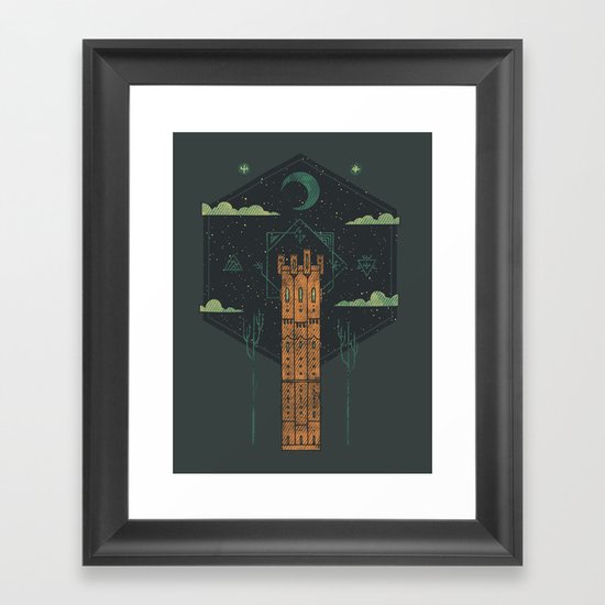 The Tower Framed Art Print