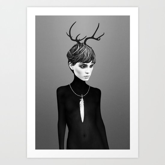 The Cold Art Print