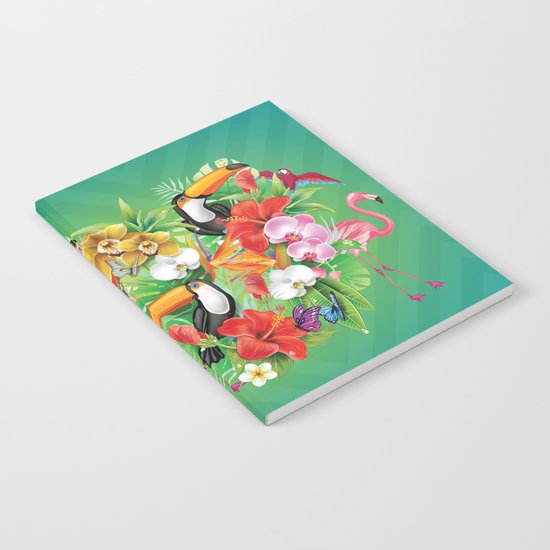 tropical karnaval Notebook