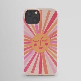 Sunshine – Pink iPhone Case