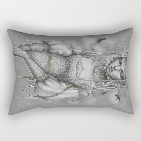 Raven Rectangular Pillow