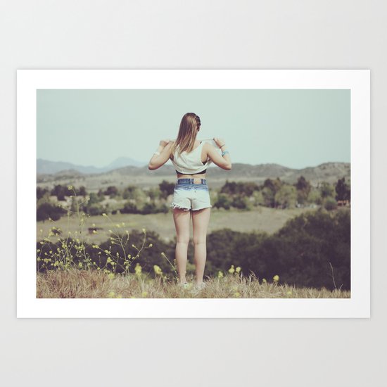 Sometimes We Just Don't Care Art Print