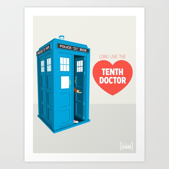 Doctor Who: Long Live the Tenth Doctor Art Print