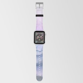 Purple Mountain Scape With Watercolor Apple Watch Band