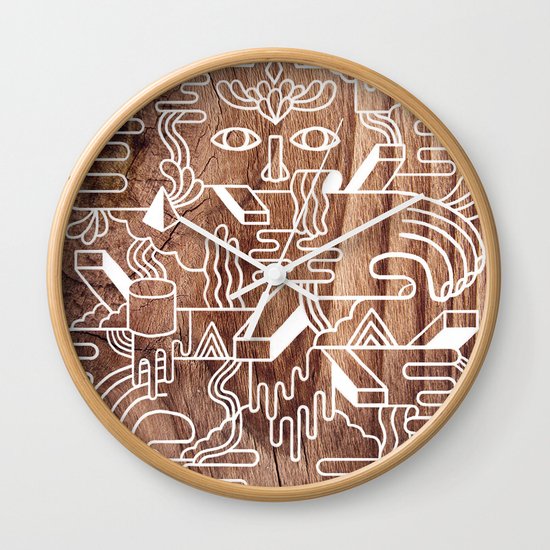 Fever Dreams Wall Clock