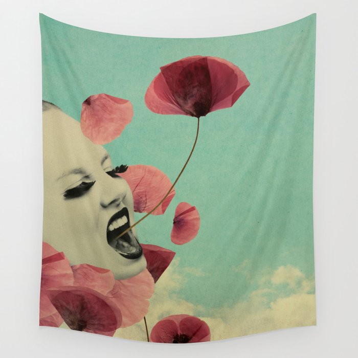 The Silent Storm Wall Tapestry