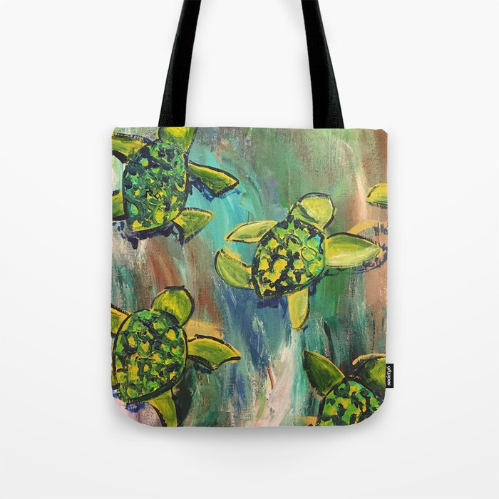 Turtles Tote Bag