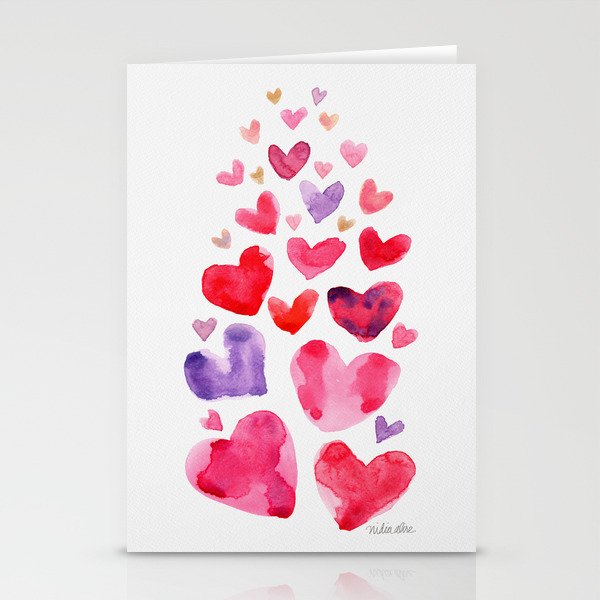 Heartburst Stationery Cards