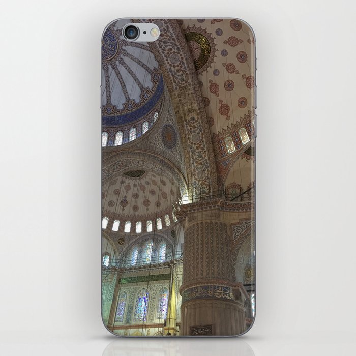Intricate interior of the Hagia Sophia, Istanbul photography series, no. 14 iPhone Skin
