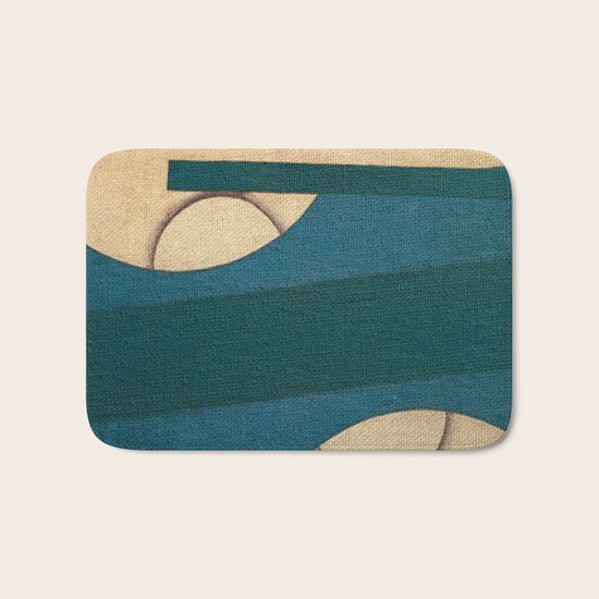 Resting at High Sea Bath Mat