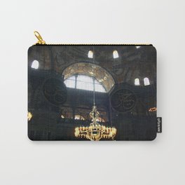 Hagia Sophia Decorated Dome and Ottoman Chandeliers Carry-All Pouch
