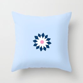 Geometric flower 148 Throw Pillow