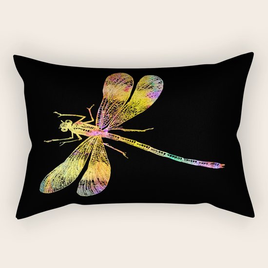 Dragonfly QW Rectangular Pillow