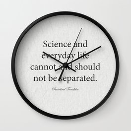 Science and everyday life... Wall Clock