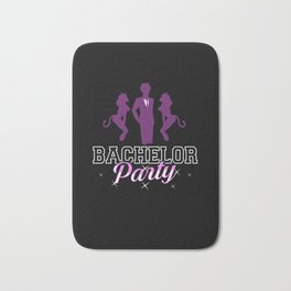 Party Before Wedding Bachelor Party Ideas Bath Mat