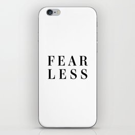Fearless iPhone Skin