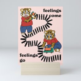 Tiger Feelings Mini Art Print