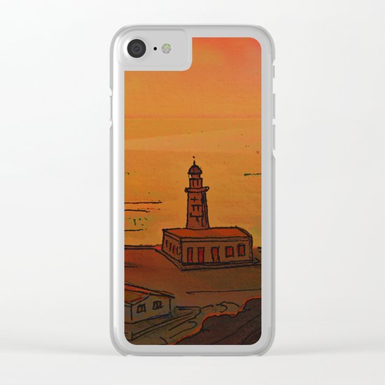 Good Morning / New and Old Lighthouse Fuencaliente La Palma Clear iPhone Case