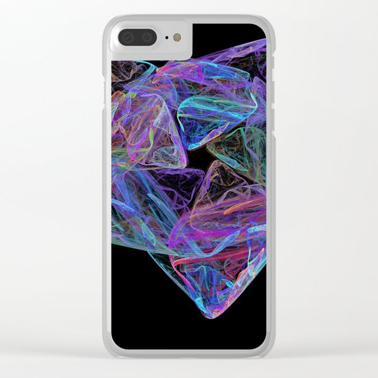 Energetic (A7 B0192) Clear iPhone Case