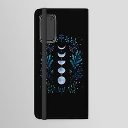 Moonlight Garden - Blue Android Wallet Case