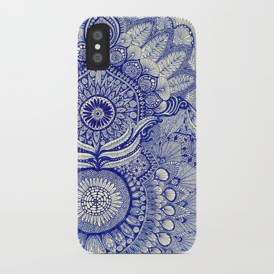 blue iPhone Case
