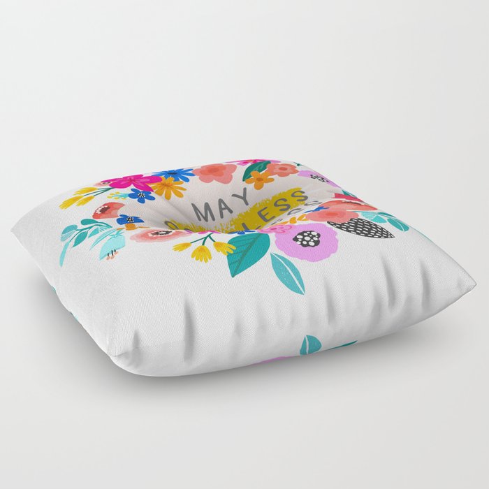 Flower bouquet Floor Pillow