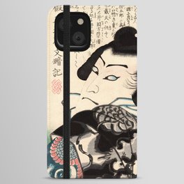 The Gangster Tomigoro (Utagawa Kunisada) iPhone Wallet Case