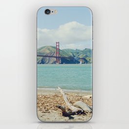 Crissy field east beach in San Francisco | Golden gate bridge | California dreams  iPhone Skin