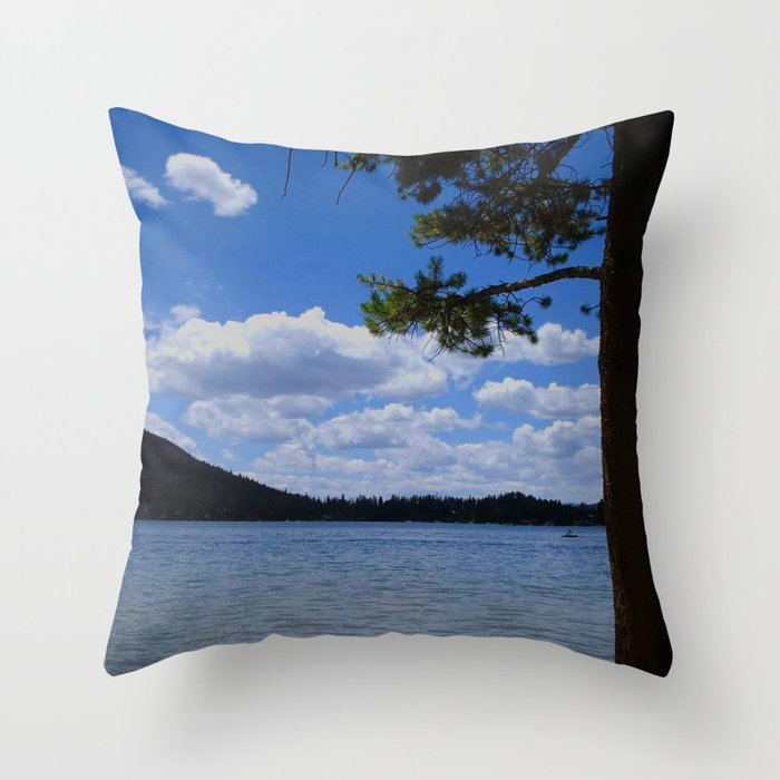 Grand Lake/Spirit Lake, Colorado Throw Pillow