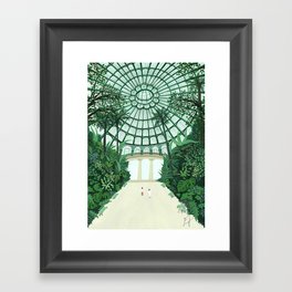 Greenhouse of Laeken Framed Art Print