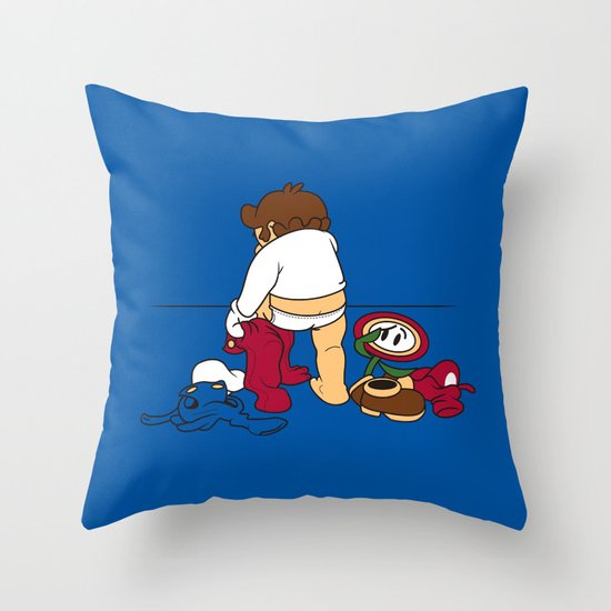 quick change. Throw Pillow