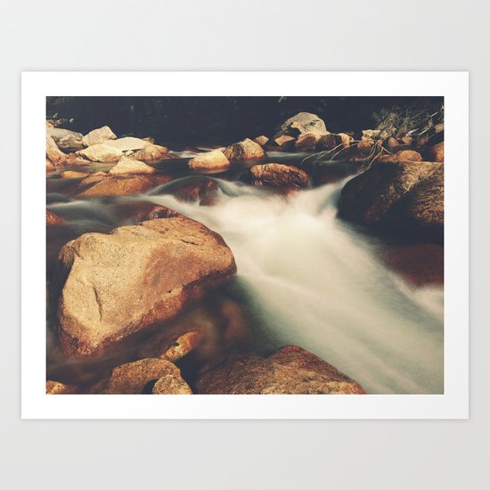 Tenaya Creek Art Print
