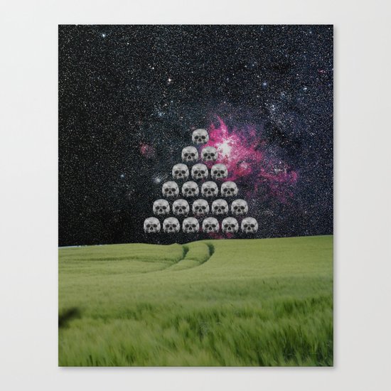 The truth is dead 7 · Advent Canvas Print
