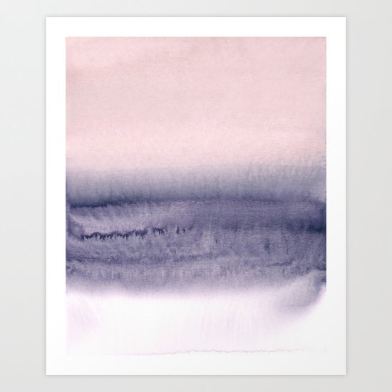 minimalist atmospheric landscape 2 Art Print