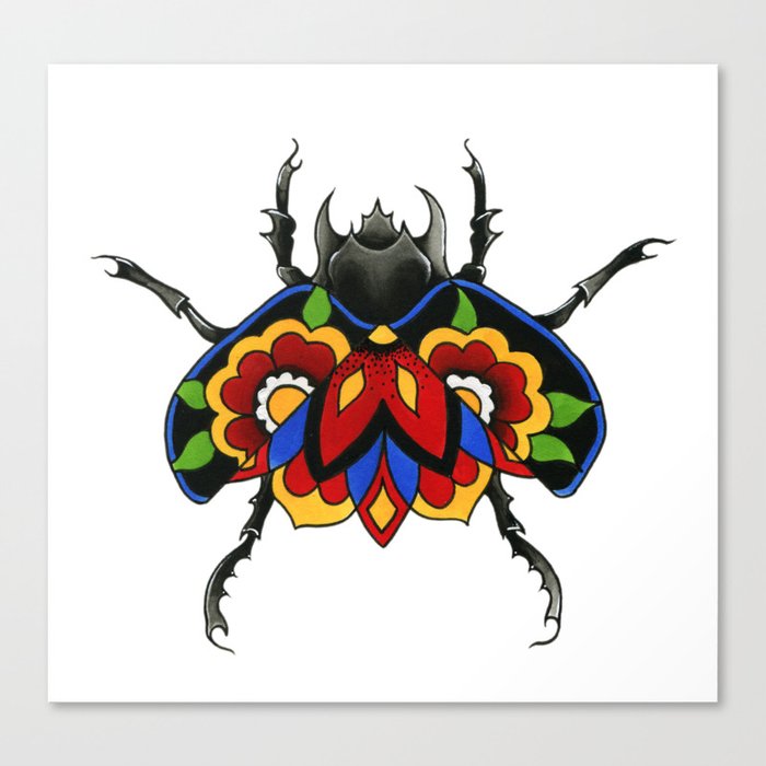 Beetledala Canvas Print