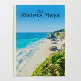 Visit Riviera Maya Poster