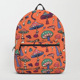 Mushrooms ORANGE Backpack