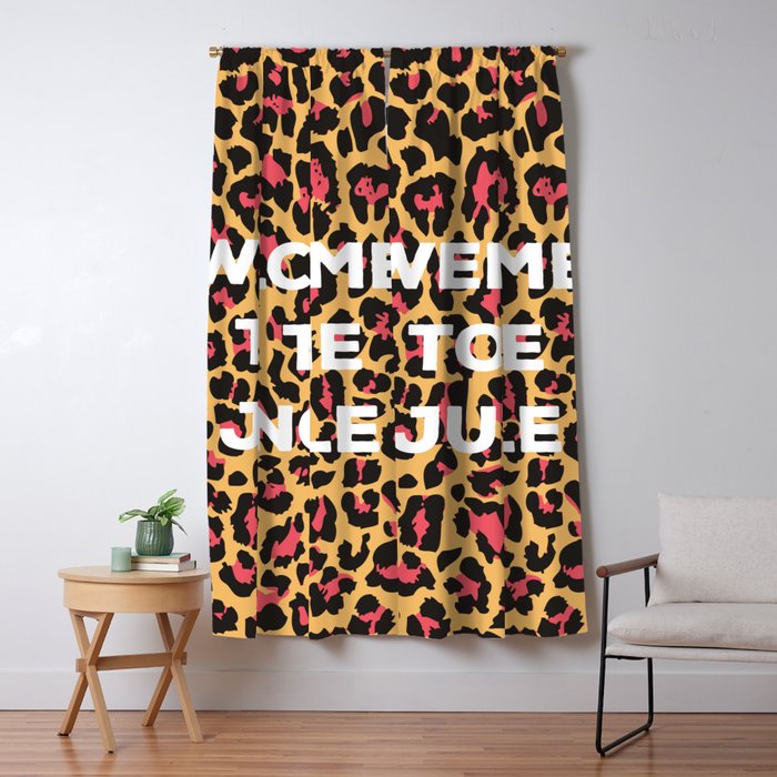 Welcome To The Jungle Blackout Curtain By Thenativestate Society6