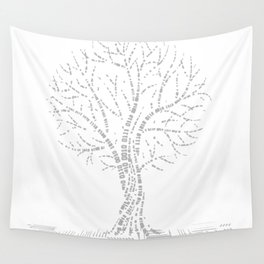Cool Binary Tree Coding Computer Wall Tapestry