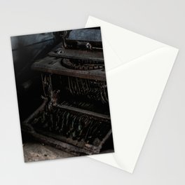 Ye Olde Typewriter - Ghost Town Aesthetic Stationery Card