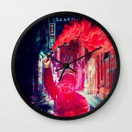Urban Rebellion by GEN Z Wall Clock
