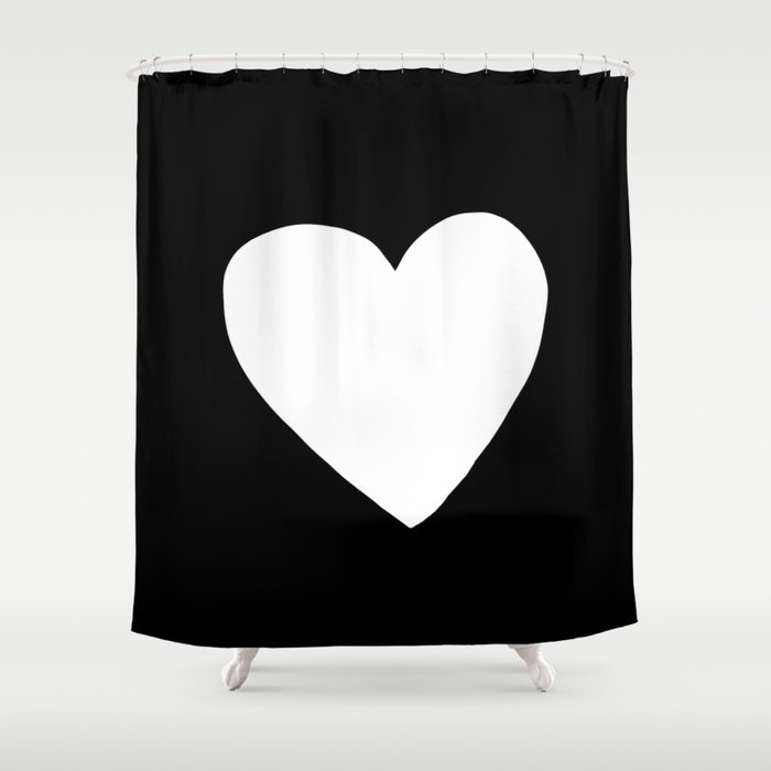 Big Heart Shower Curtain