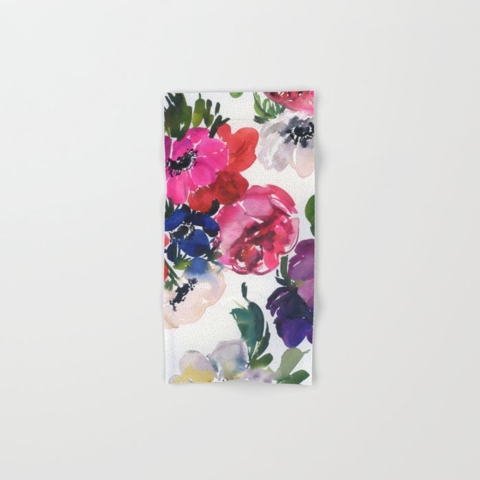 soft flowers N.o 3 Hand & Bath Towel