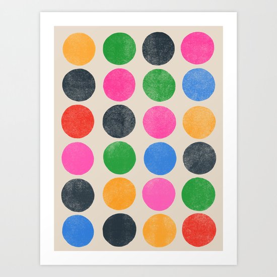 colorplay 3 Art Print