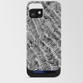 Hand-drawn Abstract Ramen Noodle Lines iPhone Card Case