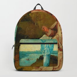 Hieronymus Bosch "St. John the Evangelist on Patmos" Backpack