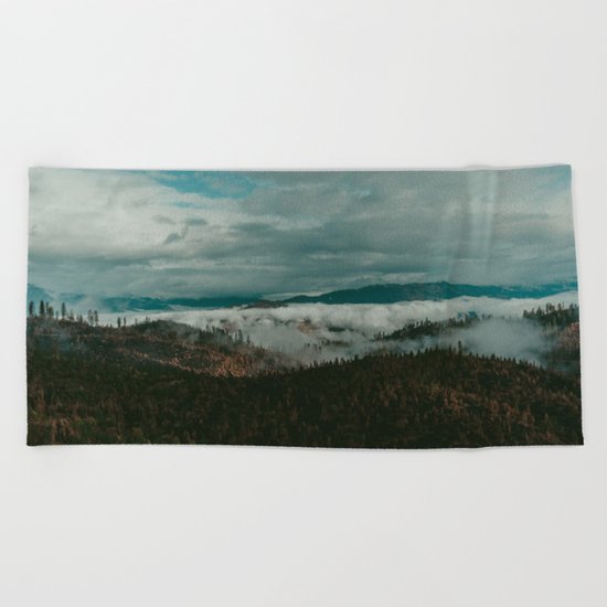 Autumn Wilderness Beach Towel