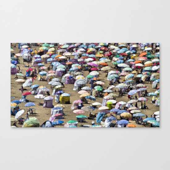 Acapulco Abstract Canvas Print