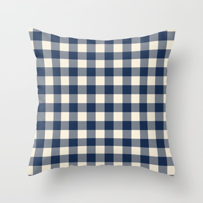 Buffalo Plaid Rustic Lumberjack Blue And White Check