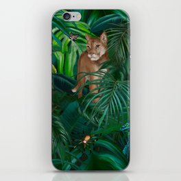 Jungle Lion Prints iPhone Skin